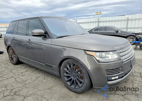 2016 Land Rover Range Rover Hse из США, поврежденный, VIN SALGS2KF8GA252534